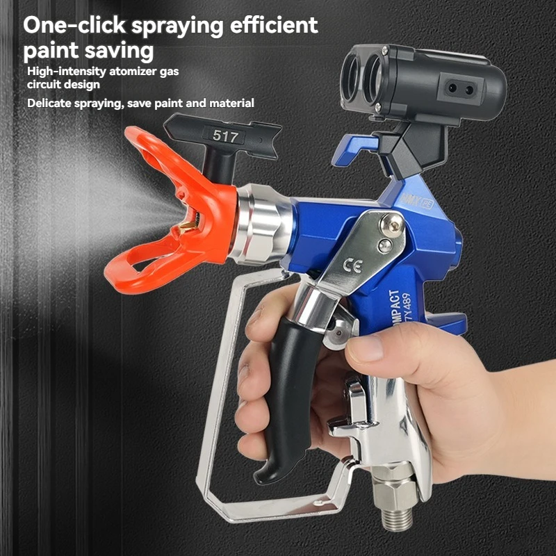 Professional 3600PSI Airless Paint Sprayer with Induction Light High Power Painting Tool for Home Decoration