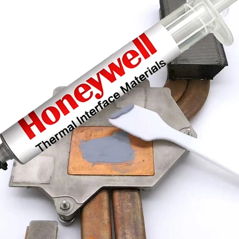 هانيويل PTM7950-SP مادة تغيير المرحلة باللصق الحراري 8.5 وات/mK تبريد لوحدة المعالجة المركزية عند ارتداد التشغيل ومحطة قاعدة 5G أو أجهزة الكمبيوتر المحمولة.