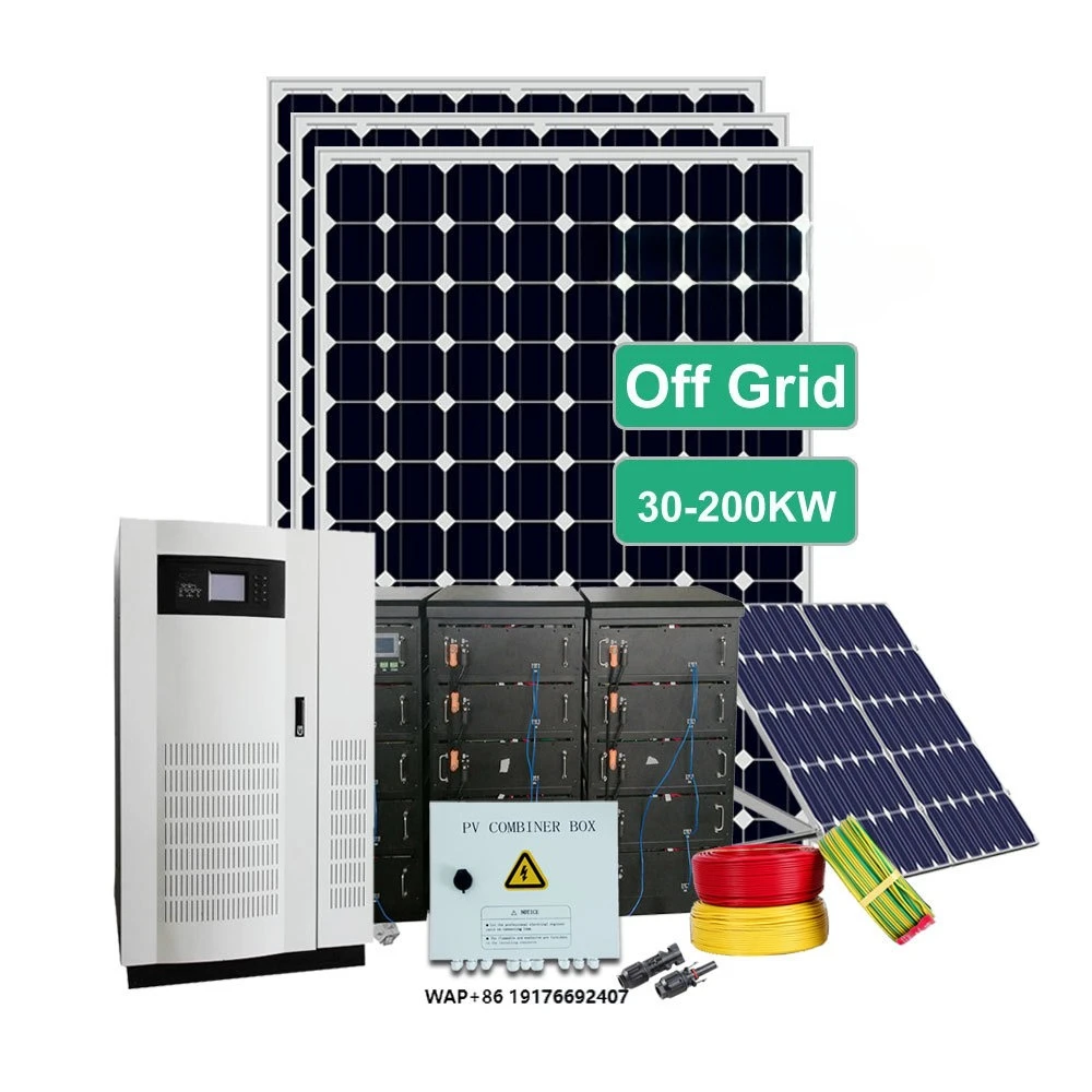 30Kw 40kw 50kw 60kw 80kw 100kw 200kw solar panel inverter and energy storage system integrated machine for industrial