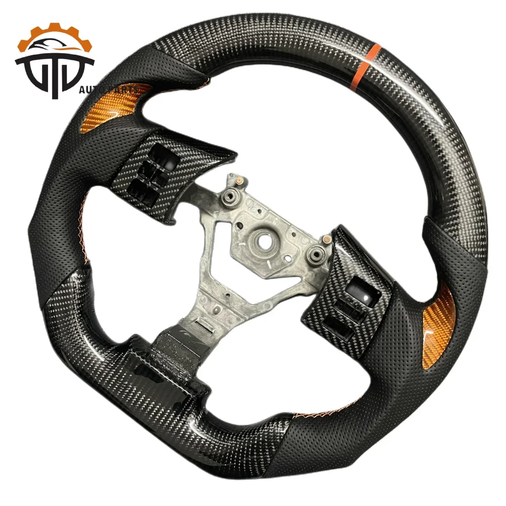 Special Custom Made Glossy 3k Carbon Fiber Steering Wheel for Nissan 350Z   for Infiniti FX35 Steering Wheel