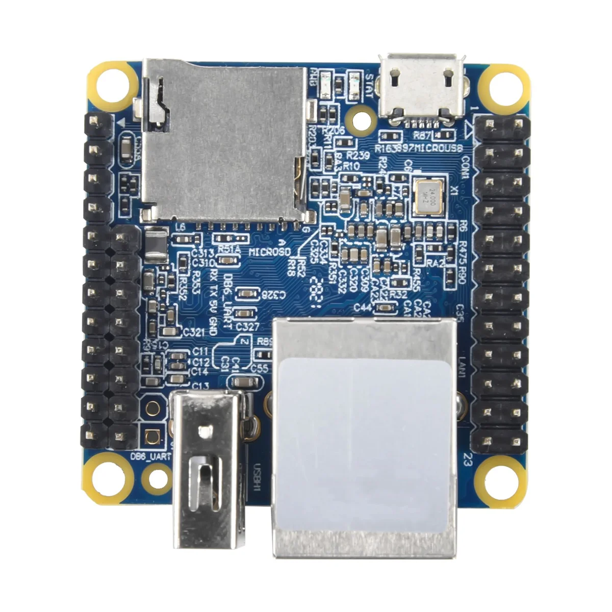 Placa de desenvolvimento AT87-NanoPi NEO Open Source H3 DDR3 RAM 512MB Quad-Core Cortex-A7 Ubuntu Openwrt Armbian