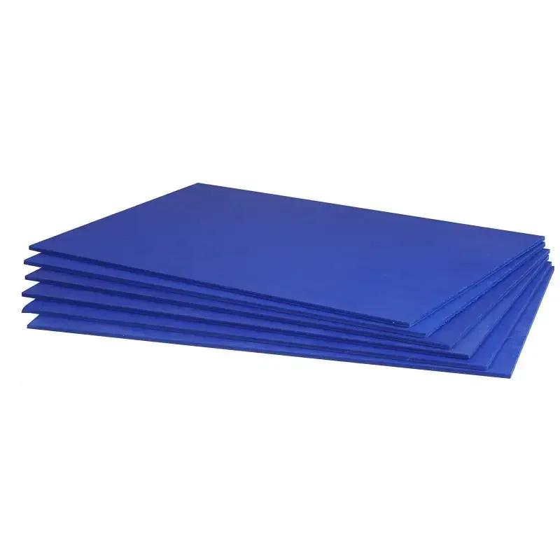 1-4Pcs Blue PVC Plastic Sheet Thick 3/5mm Model Material Flat DIY Plastic Sheet Home Decoration Handicrafts 200X300mm 300X400mm