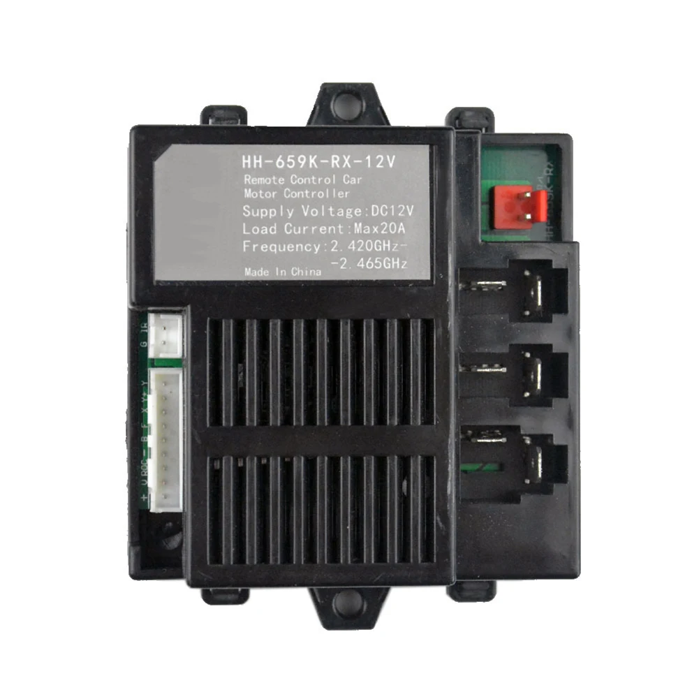 

Remote Control For Children Electric Car HH-659K-RX-12V Receiver Soft Start 2.4G Plastic HH-659K-RX-12V Receiver