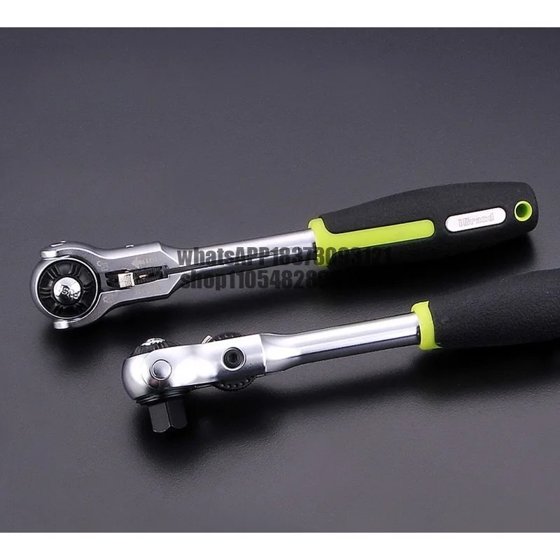 Flip Sleeve Ratchet Wrench Industrial Grade Quick Two-way Maintenance Special Labor-saving Multifunctional Tool