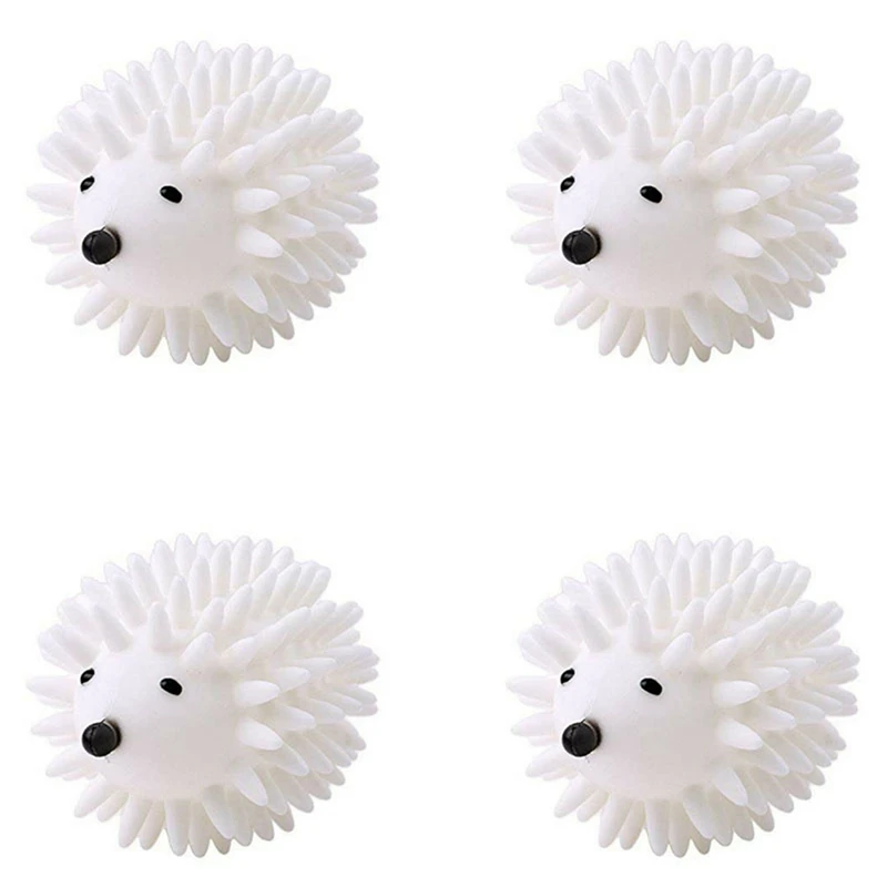 

4X Durable Laundry Ball Hedgehog Dryer Ball Reusable Dryer For Dryer Machine Anti- Static Ball Delicate High Quality