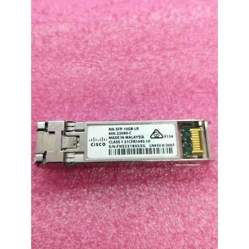 

Оптоволоконный трансивер Y 600-22090-C для Cisco MX95 MX105 MX250 MX450 MA-SFP-10GB-LR