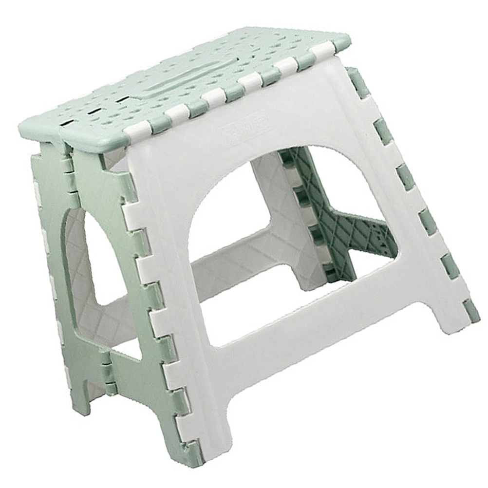 

Foldable Plastic Chair Lightweight Portable Outdoor Collapsible for Hiking Travel Folding Stool Home Use Anti-Slip Space-Saving