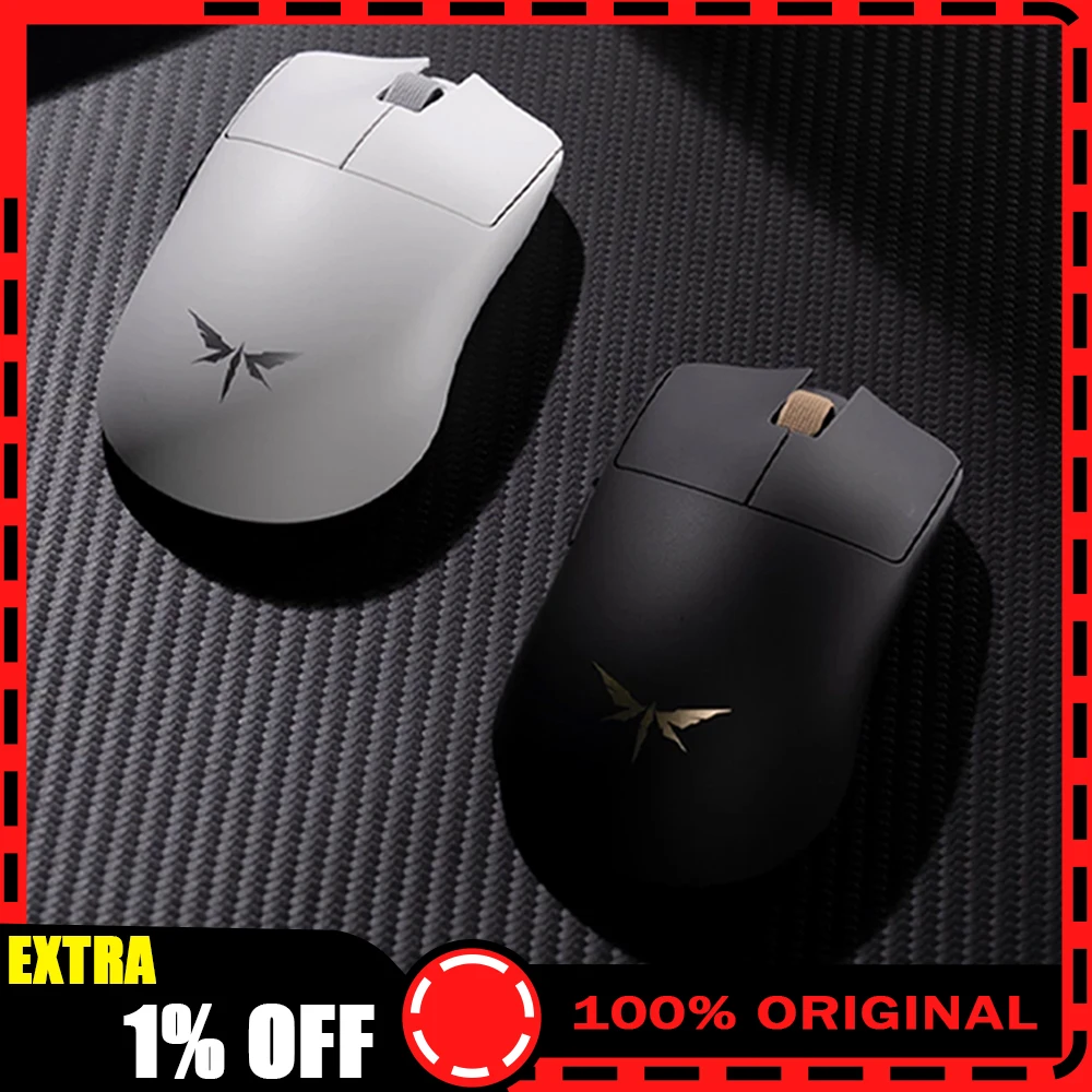 

Беспроводная мышь VGN Dragonfly F2, мышь с тройной мышью Paw3395 Paw3950, 8000 Гц, легкие игровые мыши, аксессуары для ПК для CS Valorant