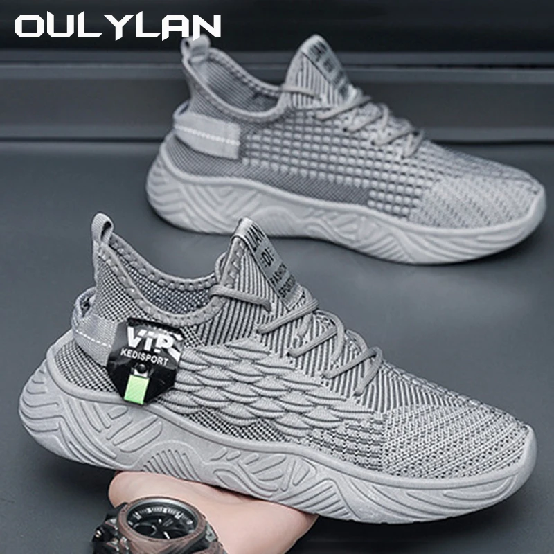 Men Running Shoes Men's Sneakers 2024 Summer Trendy Outdoor Sports Mesh Breathable Sneaker Fashion Casual Comfortable Shoes