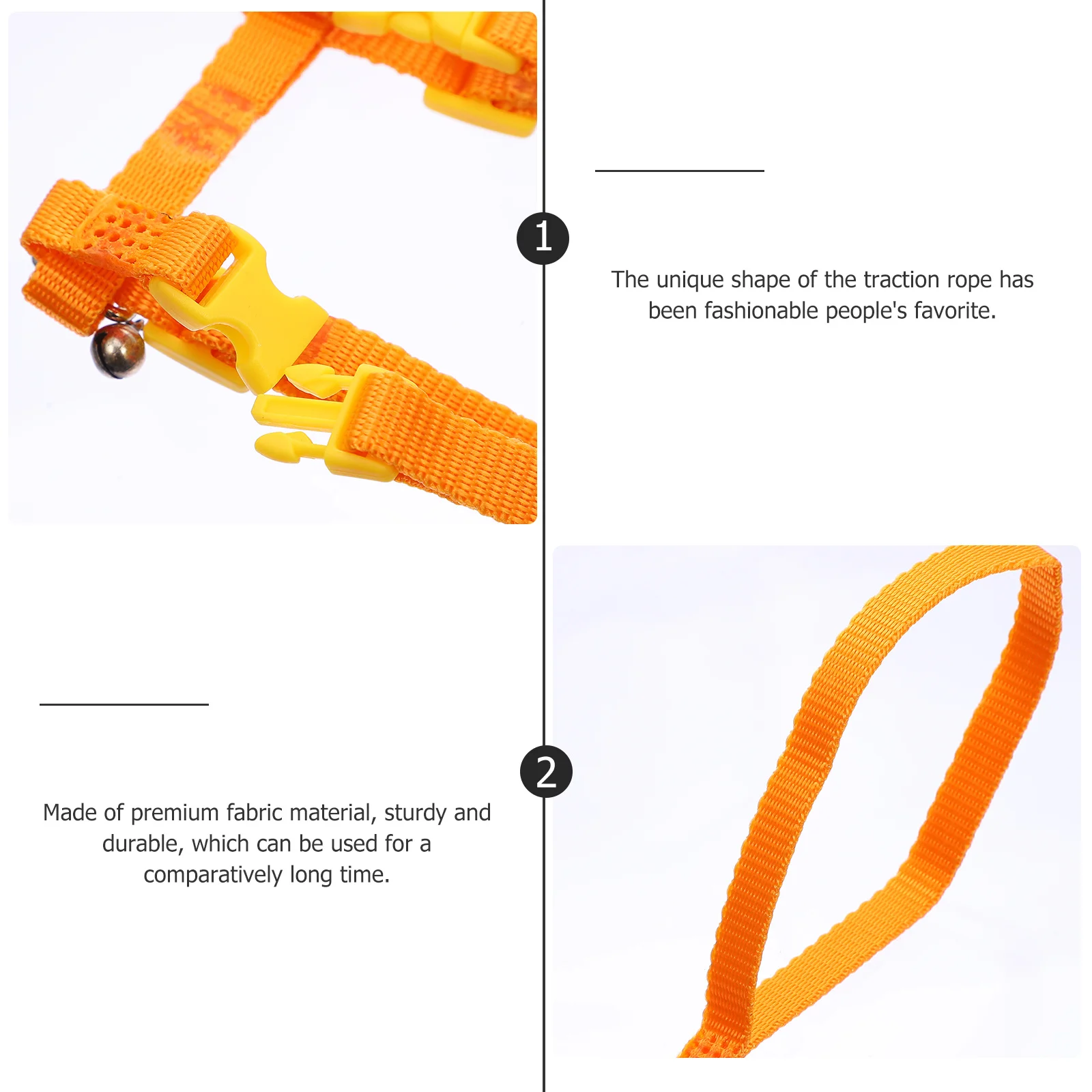 

2Pcs Pet Harness Traction Rope Small Pet Chest Strap Lightweight Comfortable for Rabbits Hamsters Squirrels Outdoor Supplies
