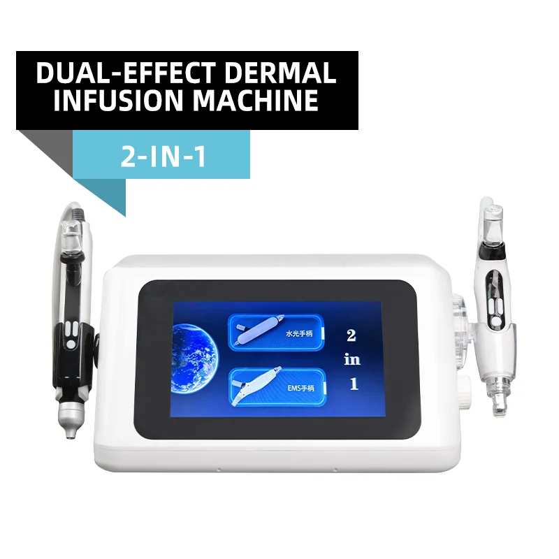 2 in 1 Dual Effect Dermal Infusion Machine Hydrating Moisturizing    Machine for Salon