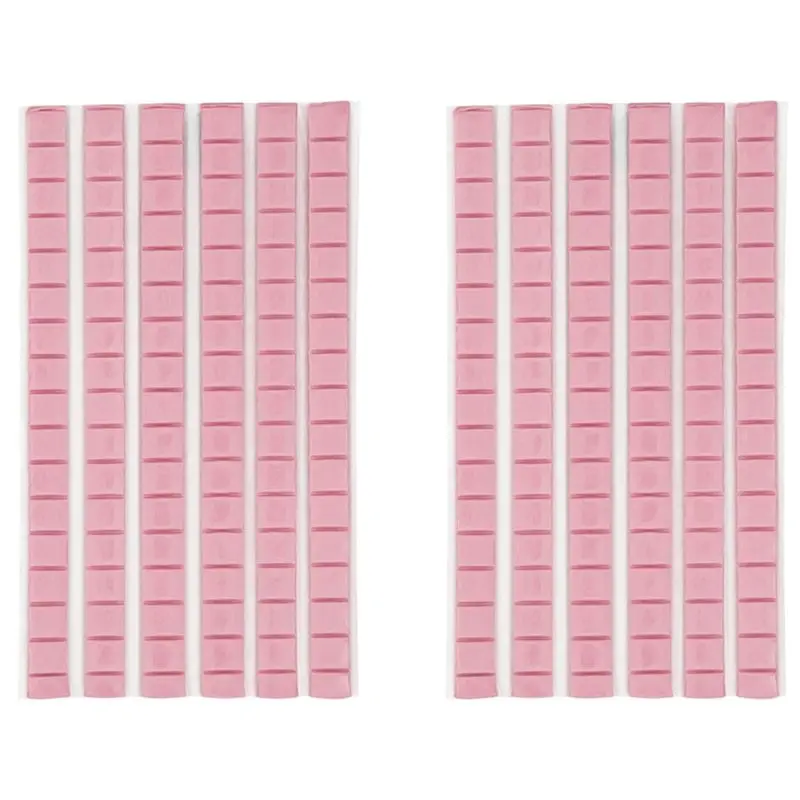 B62B-192 PCS Adhesive Poster Tacky Putty Sticky Non-Toxic Mounting Putty Reusable & Removable Wall Safe Tack Putty (Pink)