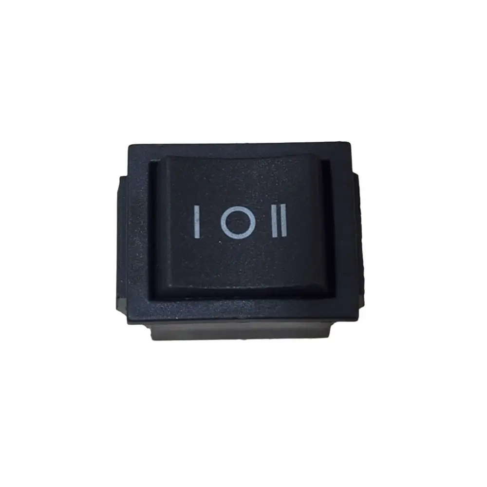 10pcs KCD4 Momentary Rocker Switch High Current 6 Pin Terminals Double Reset Switch ON-OFF-ON High Quality Push Button Switch