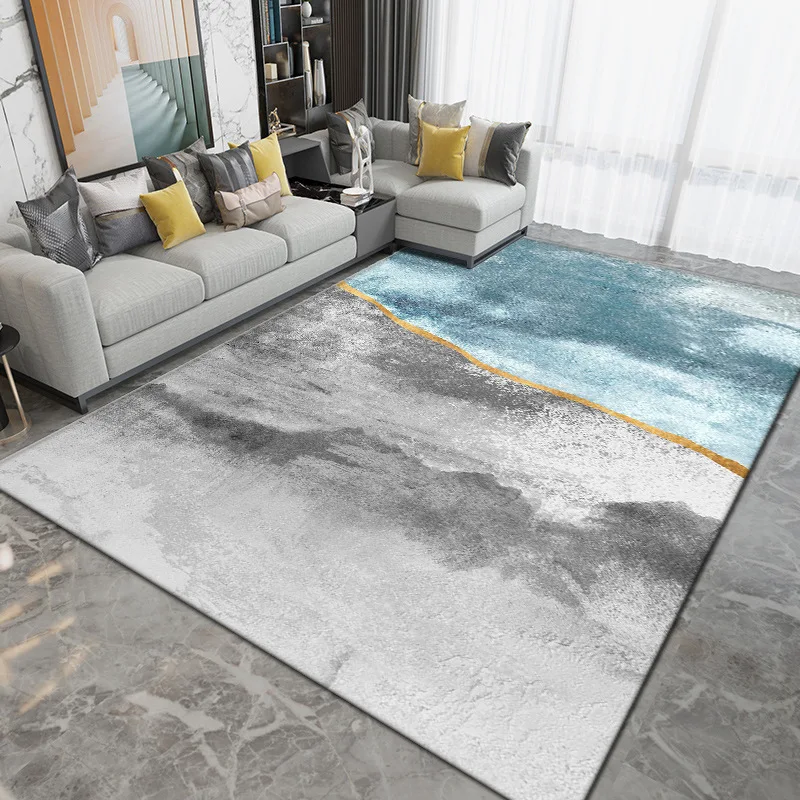 

Living room carpet is dirt-resistant and easy to care for. Light luxury, wash-free and wipeable household carpet floor mat