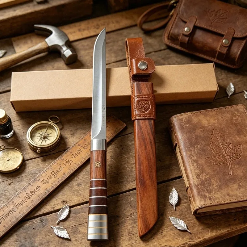 Hand Forged Japanese Kitchen Multi Functional Knife The Kitchen Knife Features Extremely Sharp Blades For Cutting Meat And Fruit
