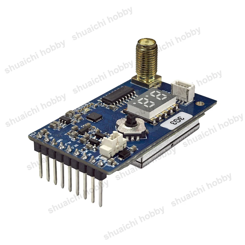 3.0-3.8G 80CH VRX Analog Video Receiver High Sensitivity Module 3.3G Antenna for FPV Drone/Fatshark/Skyzone/DJI V1 V2 Goggles