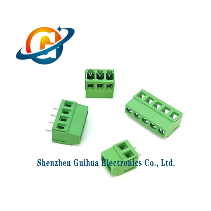 20 pieces screw-type PCB terminal block KF128-5.08MM 2P 3P 4P-12P stackable