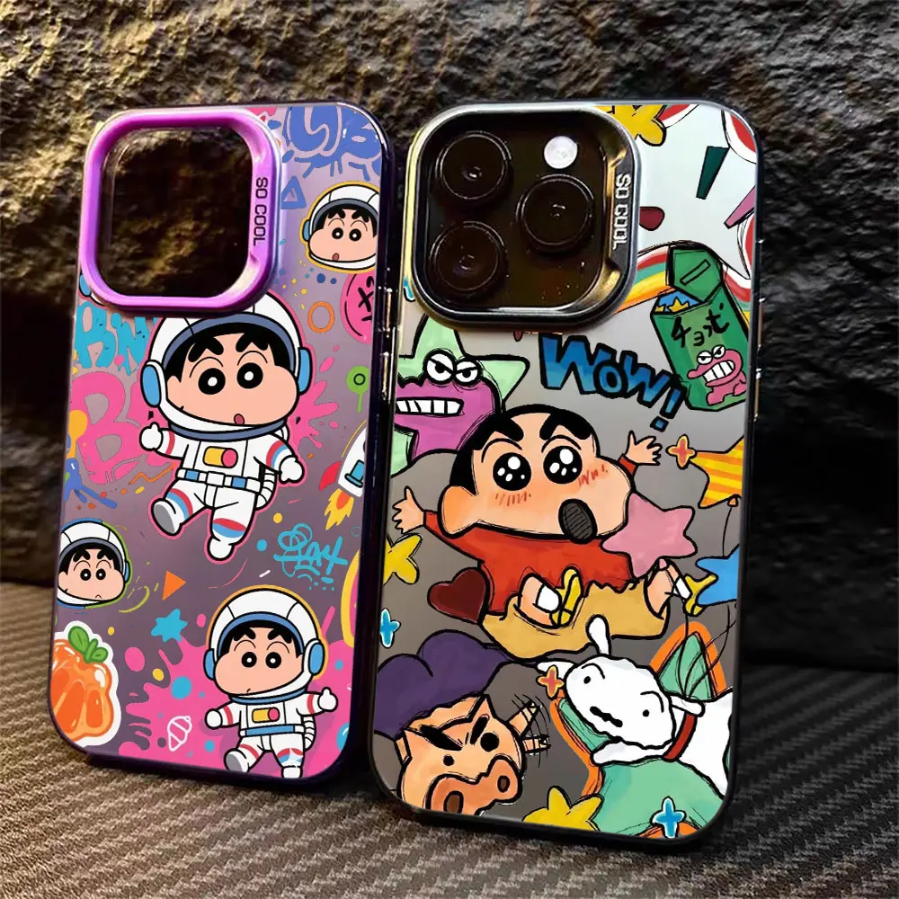

Funny Cartoon C-Crayon S-ShinChan A55 Case For Samsung Galaxy A56 A55 A54 A53 A52 A51 A73 A72 A71 A36 A35 A34 A33 5G Phone Cover