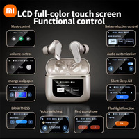 Original Xiaomi V8 TWS Wireless Bluetooth Earpuds For Sport Gaming Headsets Noise Reduction Mic Headphones LED Display Earphone