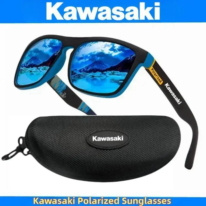 Kawasaki Polarized Sunglasses UV400 Protection for Men and Women Outdoor Hunting Fishing Driving Bicycle Sunglasses Optional Box