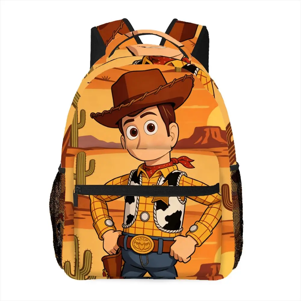 

1pc Toy Story Woody Pattern Printed Backpack, adjustable shoulder strap, essential for daily commuting and leisure