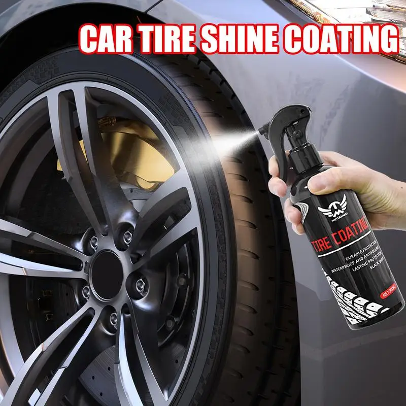 

Car Permanent Shine Tire Coating Spray Auto Extreme High Durability Tire Shine Spray Anti Stick wheel Tire Coating Shine Spray