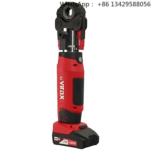 Herramienta VIRAX Prensa electromecelea Viper L2X + Insertos TH16-20-25 + 2 baterías VIRAX-253577
