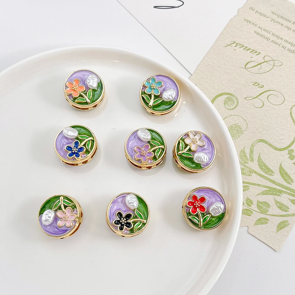 Cordial Design 30Pcs 21*21MM Alloy Beads/Hand Made/DIY Beads/Paint Effect/Round Shape/Jewelry Findings & Components #19474