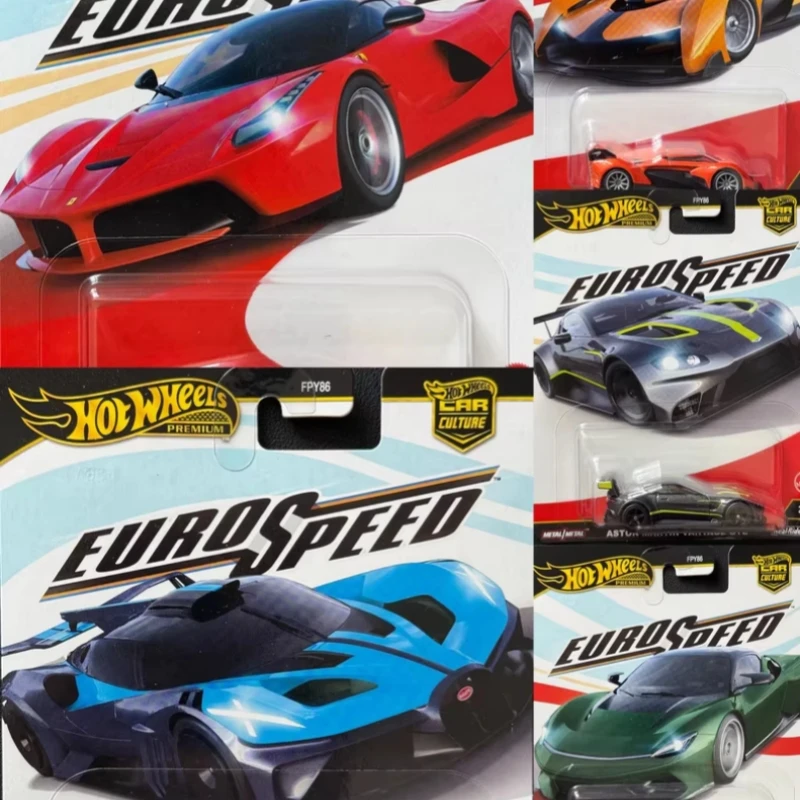 

Hot New Arrival Hot Wheels Car Model 1/64 Car Culture L Case (Mix 6) Eurospeed Set Die-Cast Model Collect Car Festival Toy Gifts