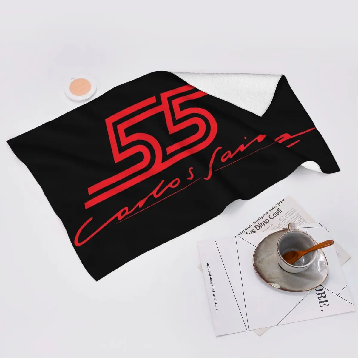 personalizado-carlos-sainz-jr-f1-signature-grafico-toalha-de-rosto-macia-escura-secagem-rapida-piscina-banho-toalhas-de-algodao-absorventes-rapidas