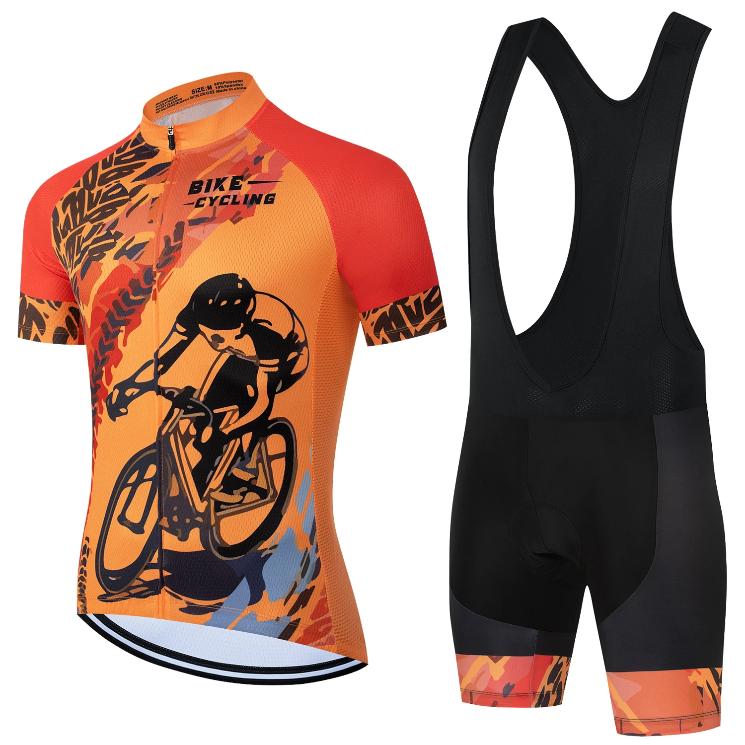 AliExpress NONE Pro Cycling Jersey Set Summer Short Sleeve Breathable Men's MTB Bike Cycling Clothing Maillot Ropa Ciclismo Uniform Suit