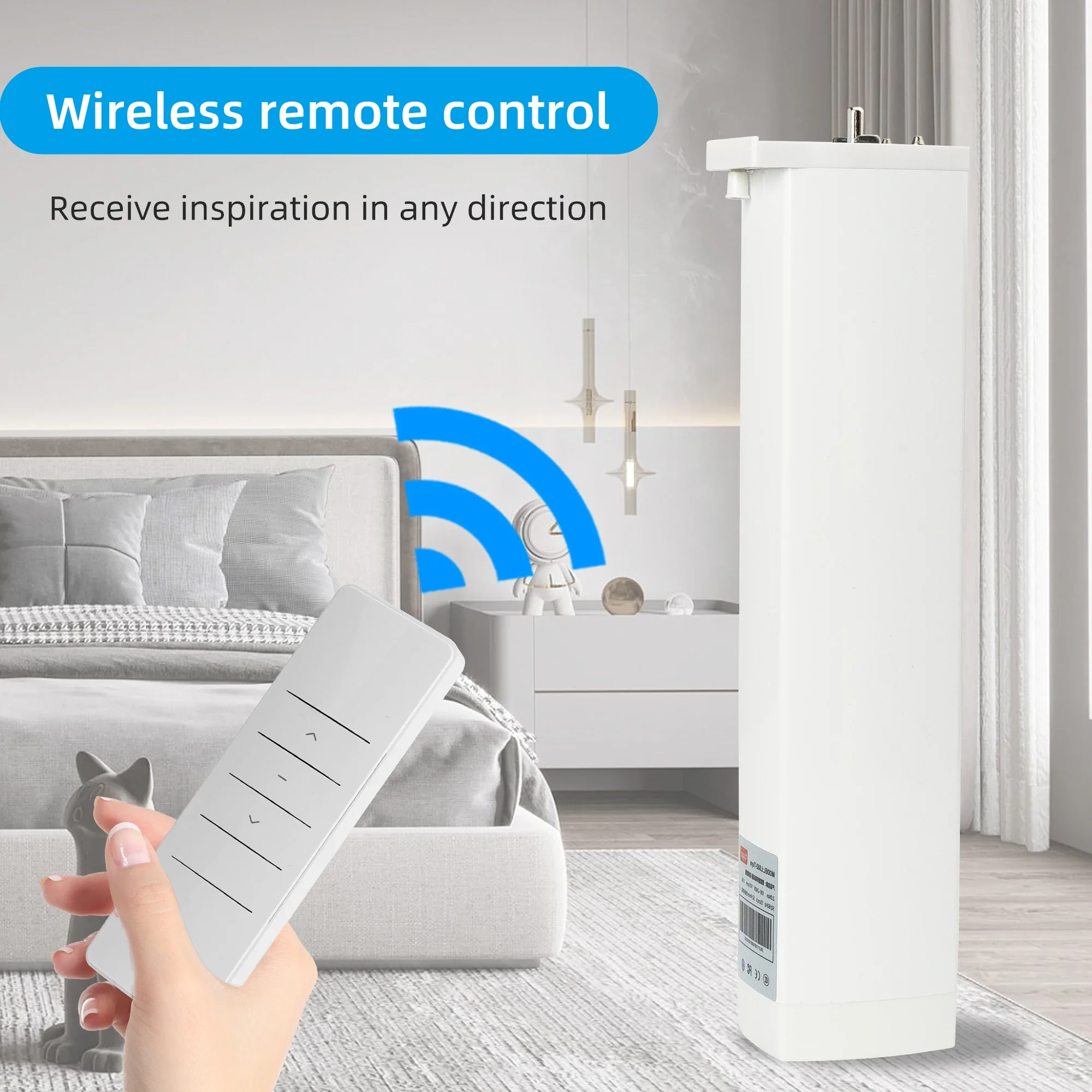 Tuya Wifi Alexa Zigbee Alexa Google Smart Home Sistema di tende elettriche Set di binari per motori