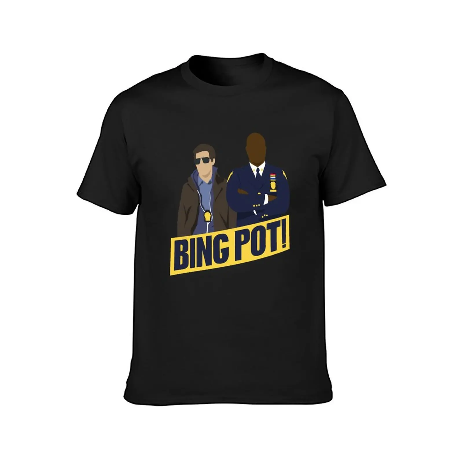 Bing Pot! T-Shirt new edition blacks boys whites plus size tops men t shirts