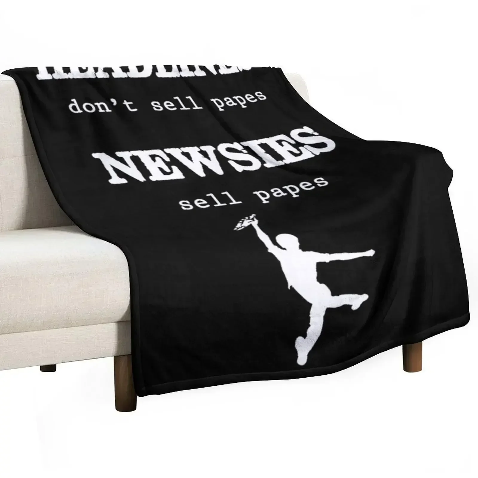 Newsies Sell Papes Throw Blanket Hairys Tourist Baby Blankets