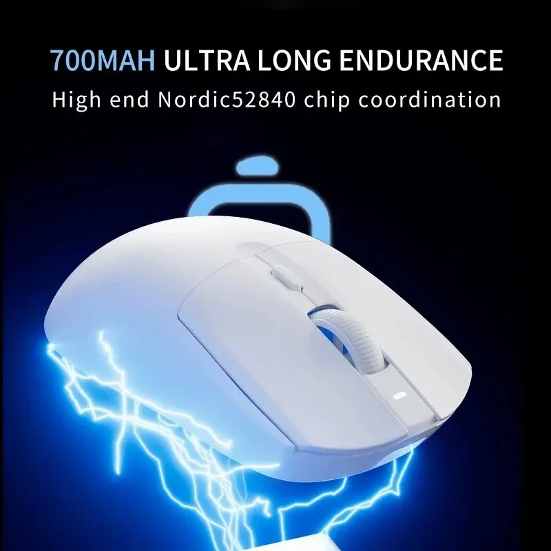 

4k Edition Wireless Mouse 2.4g Wired Dual Mode Gaming 700mAh Lightweight