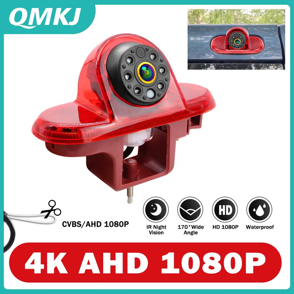 

4K AHD 1080P IR Night Vision Rear View Backup Brake Light Camera For Renault Trafic MK2/Vauxhall Opel Vivaro A X83 Nissan Primas