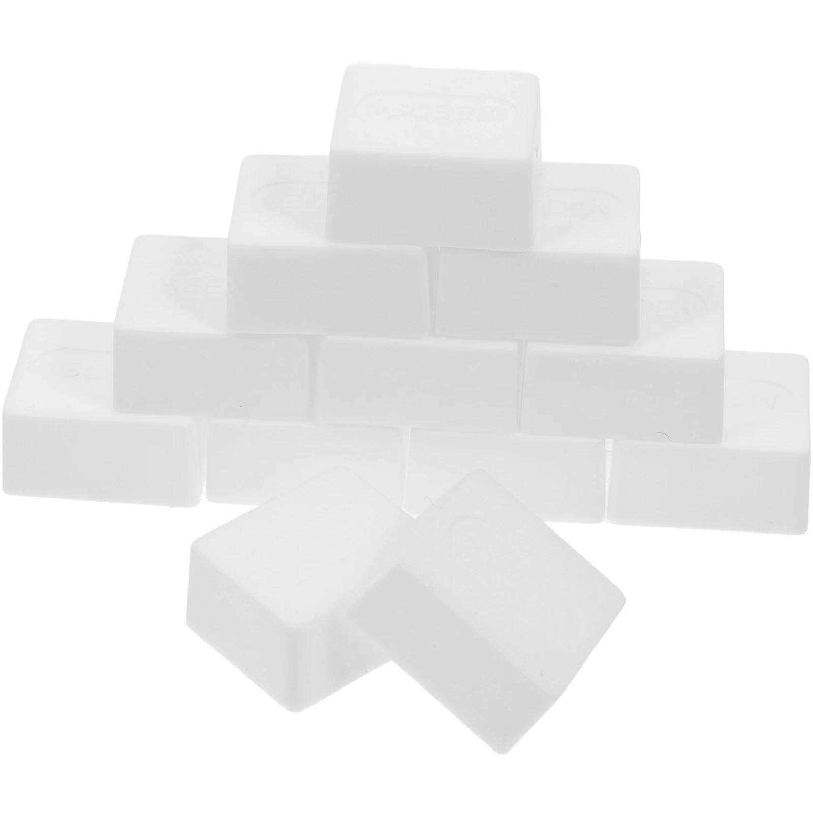 Plastic Watercolor Paint Pans Empty Half Pans for Acrylics Mini Portable Palette Box Set Refillable Travel Durable Safe Clean