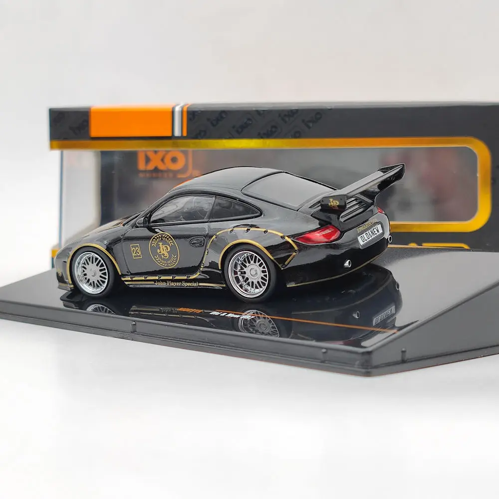 1/43 IXO for 911 (997) JPS JOHN PLAYER SPECIAL #23 BLACK & GOLD MOC319 Diecast Models Car Limited Edition Collection