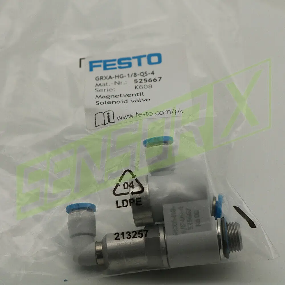 

New Festo GRXA-HG-1/4-QS-8 One-way throttle Fast Delivery 1PCS