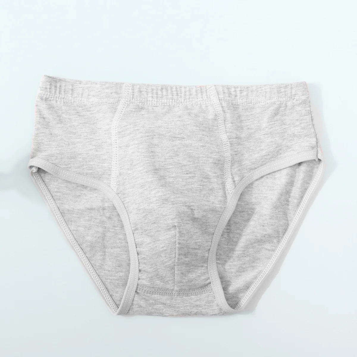 3/5PCS Jungen Unterhosen Einfarbig Baumwolle Shorts Kinder Boxer Atmungsaktive Slips Teenager Elastischer Bund Bequeme Höschen – Detail 17