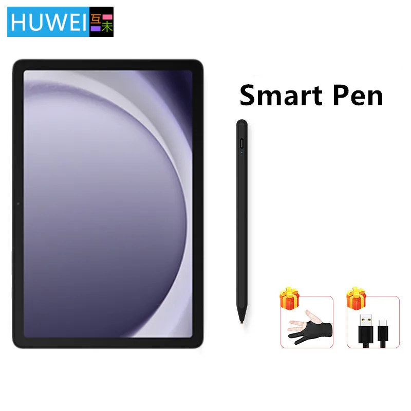 HUWEI Stylus Pen For Samsung Galaxy Tab A9 Plus S9 FE Plus 2023 SM-X510 X516 X610 X616 X110 X210 Tablets Screen Touch Pen Pencil