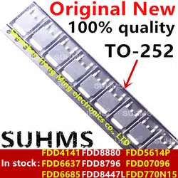 (10piece)100% New FDD4141 FDD6637 FDD6685 FDD8880 FDD8796 FDD8447L FDD5614P FDD07096 FDD770N15 TO-252 Chipset