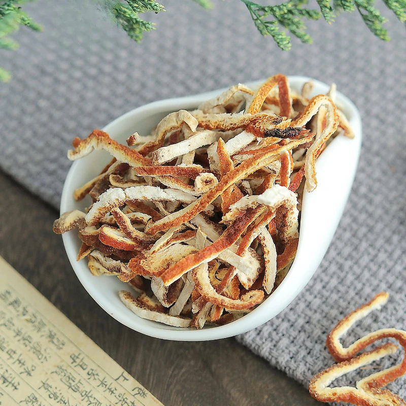 เปลือกส้มแดงฝอย