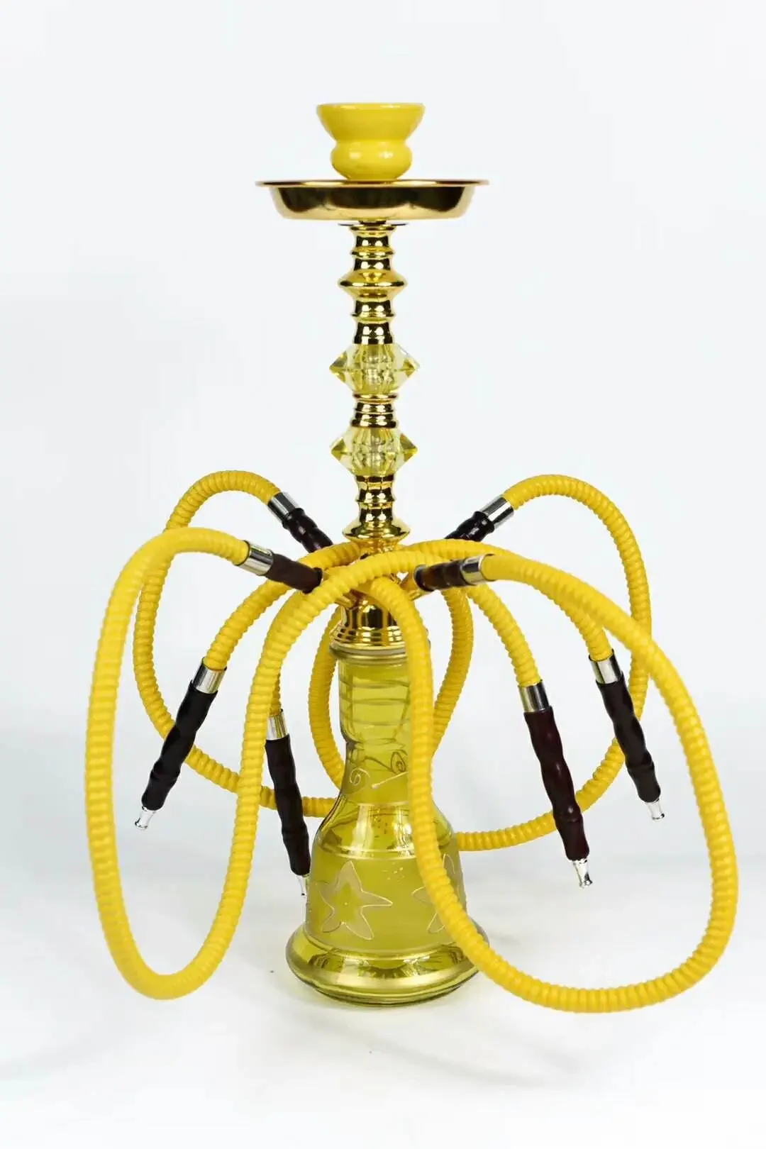 Arabian shisha medium four-tube shisha pot acrylic shisha pot