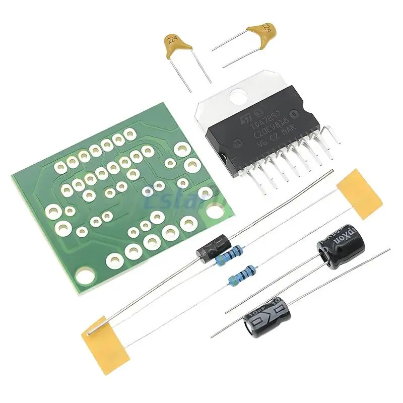 TDA7297 Amplifier Board DC 12V 15W+15W Dual Channel Stereo Audio Module DIY Kit with TERFACT ROBOT