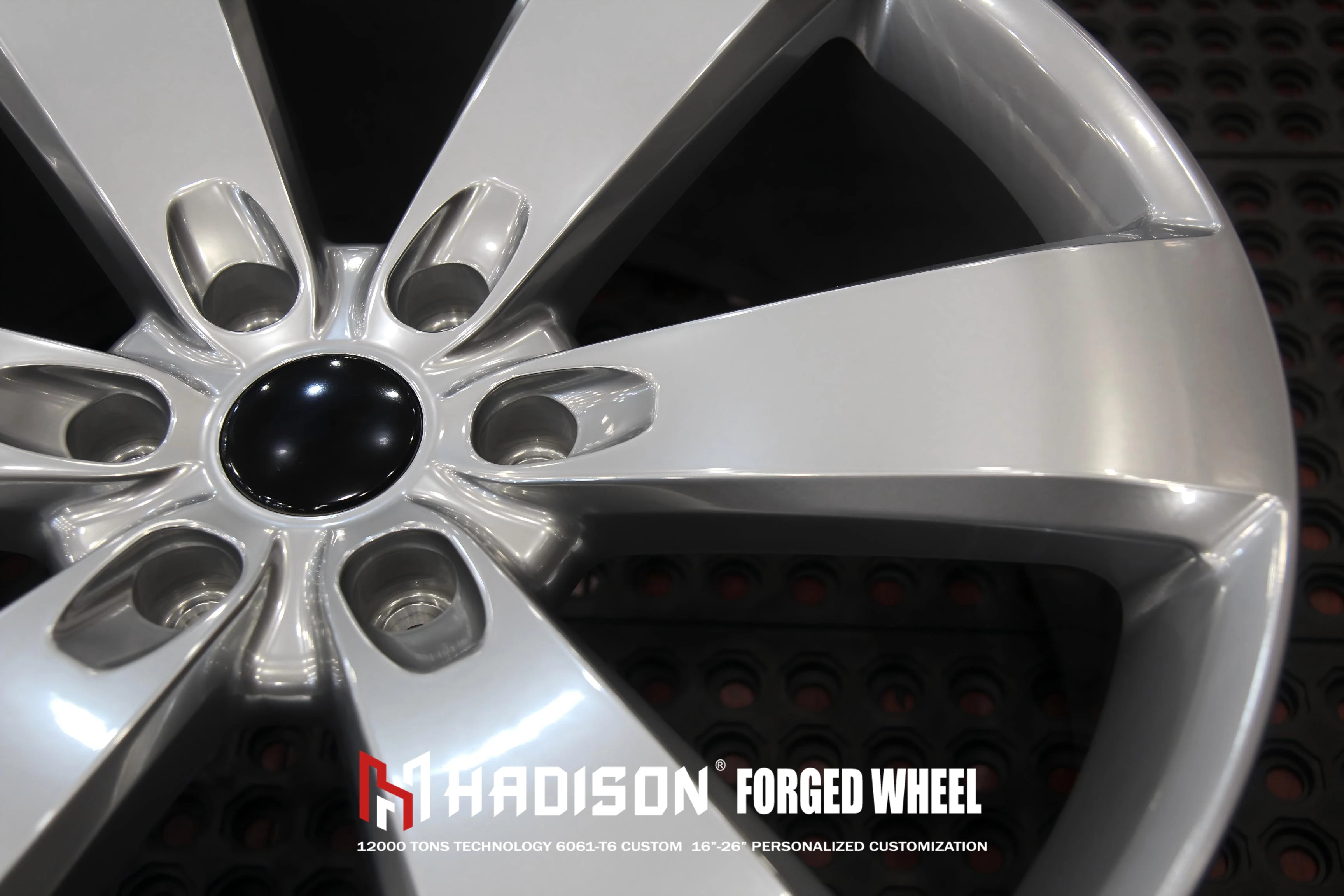 NewHADISON Custom High-Precision Forged Alloy Wheels 17 18 19 20 21 Inch 6x139.7 Silver Durable Rims for Ford Ranger P703 P375