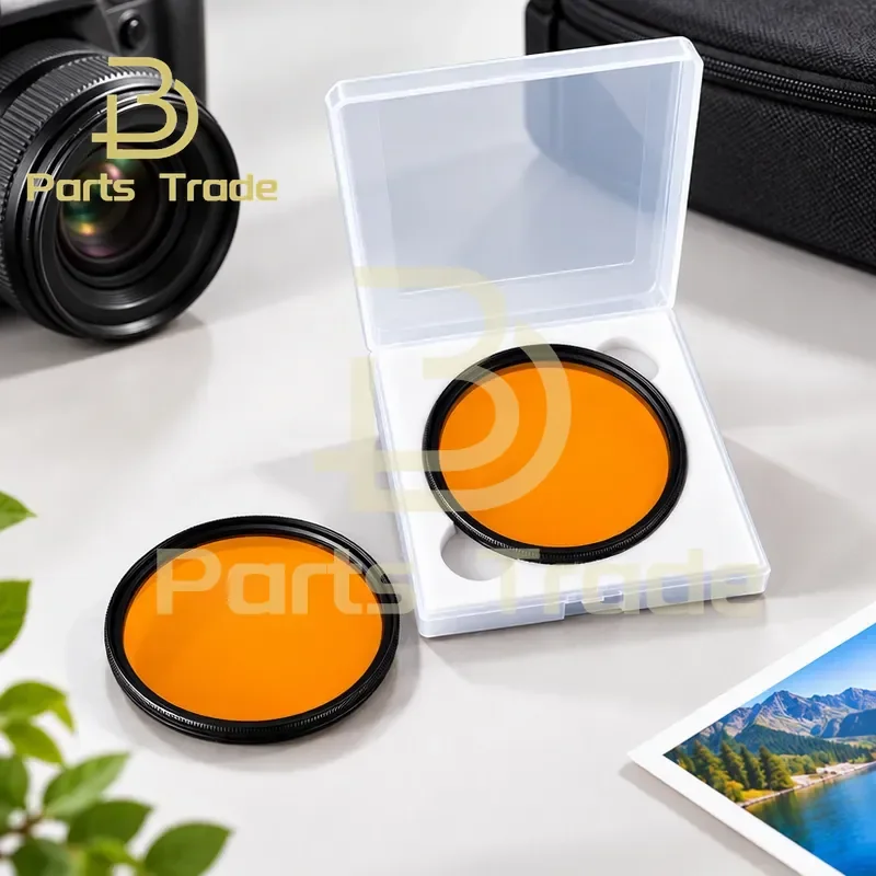 550nm Infrared Pass Filter Orange Red Optical Glass CB550 IR Transmission Cutoff Type for Photography Scientific Instrument
