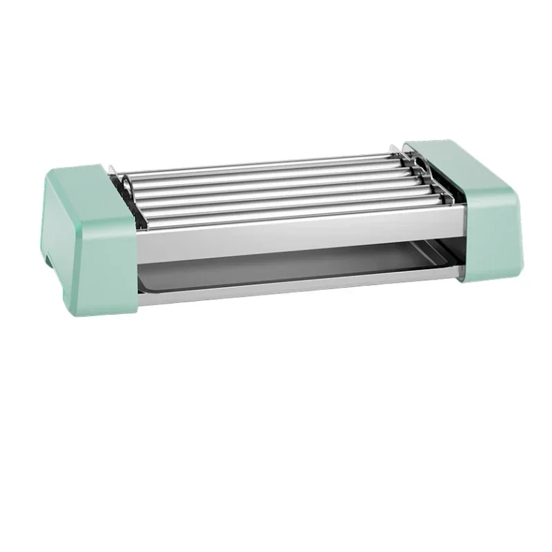 Home Small Dormitory Automatic Hot Dog Machine Multi-functional Three-in-one Electric Barbecue Tray Rack Sausage