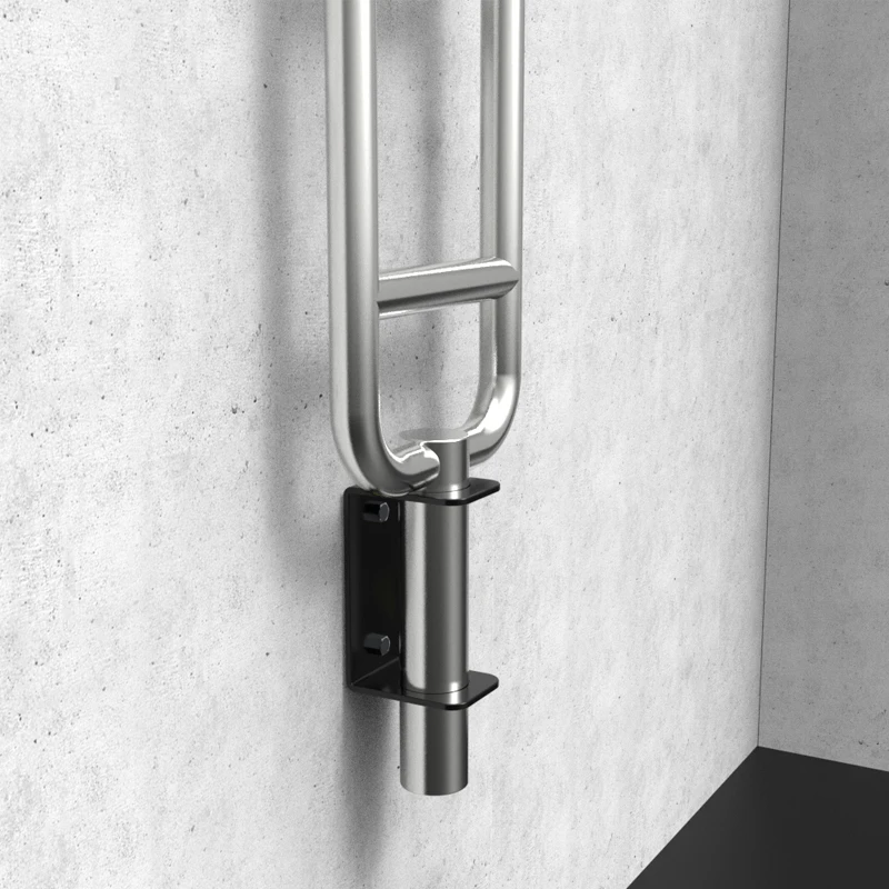 Wall Mounted Barbell Bar Holder,Barbell Wall Rack,Space Saving Gym Equipment Storage,Heavy Duty Bracket for Home Training fitnes