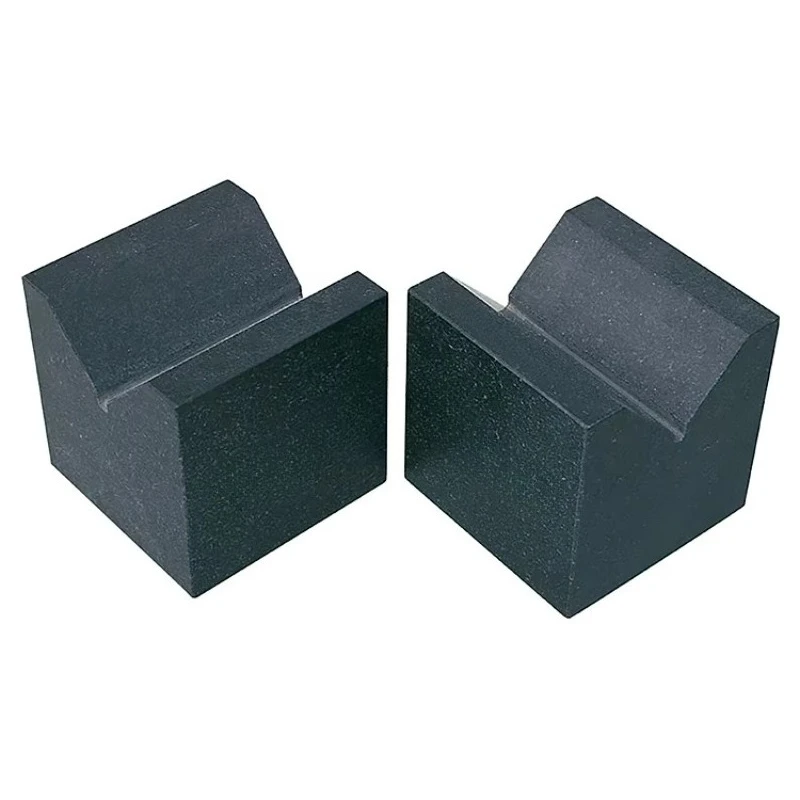 Original Granite V-block Set for Testing Cylinder Supplied in Matched Pair